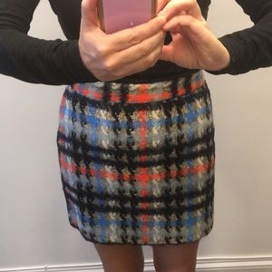 Milly tweed mini skirt
